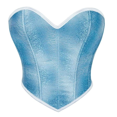 UPPADA Lace Up Corset Clearance Strapless Corset Tops for Women Corset Cute Bustier Bodyshaper Top Overbust Corset Plus Size Waist Training Corsets Overbust Shapewear Outfit