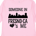 thumbnail image 4 of Inktastic Fresno California Someone Loves Me Skyline Boys or Girls Long Sleeve Toddler T-Shirt, 4 of 5