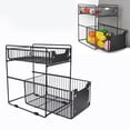 thumbnail image 1 of Rangement sous Évier, Grand Espace de Rangement Multi-Usage Détachable pour Salles de Bains, 1 of 8