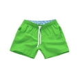 thumbnail image 2 of Men's Swim Trunks Quick Dry Beach Shorts Swimming Trunks Solid Army Green Xxxl, 2 of 5