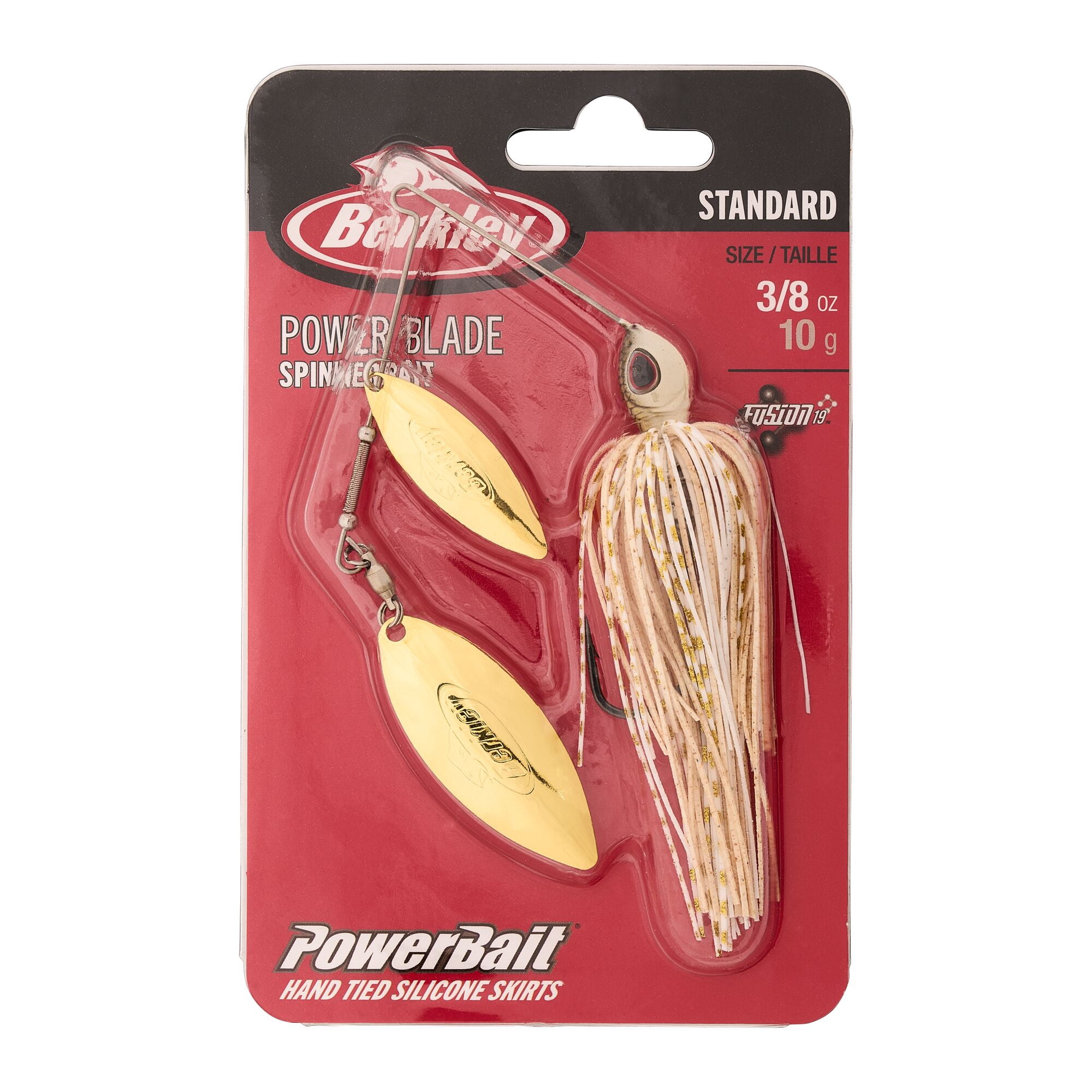 Berkley Power® Blade Standard, Spinnerbaits, Crypto/Gold + Gold (1-count)