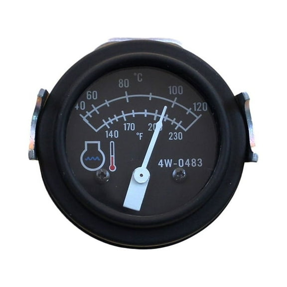 4W0483 One New Coolant Gauge Fits Caterpillar 11, 11SU, 11U, 120G, 120M, 12G, 12M, 130G, 140G, 140M