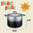 thumbnail image 3 of CONCORD 20 Quart Stainless Steel Canning Pot Set. Includes Canning Rack, Tongs, Jar Lifter, Funnel, Wrench, Lid Lifter, Mixer/Measurer (Induction Compatible) Onyx, 3 of 8