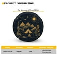 thumbnail image 5 of Yuyamidu Camp Print Tire Cover Moon Spare Wheel Protectors Mountain Spare Wheel Tire Cover with Elastic Band Universal Fit for Trailer Truck Campers, 5 of 5
