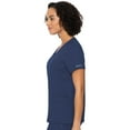 thumbnail image 4 of Med Couture Touch Scrubs Top For Women 4 Pocket MC7468, 4 of 6