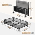 thumbnail image 2 of Organizador de zapatos Yecaye Under Bed Storage, paquete de 2 unidades con ruedas, 2 of 8