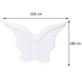 thumbnail image 4 of Water Floating Bed Cartoon Wing Inflatable Lounge Mattress for Adult/Kids, 4 of 5