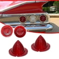 thumbnail image 2 of GTINTHEBOX 2PCS Rear Red Lens Tail Light Lamps 1960-1961 Impala Bel Air Biscayne El Camino, 2 of 8