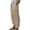 Khaki, variant on Honeeladyy Work Pants for Women,Women's Comfortable Cropped Leisure Time Pants Solid Color Sweatpants Yoga Pants
