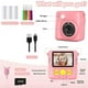 thumbnail image 5 of Cámara de Impresión Térmica Portátil Mini Regalo de Moda para Niños Sin Tarjeta de Memoria de 32 G para Enfoque Automático Instantáneo, A, 5 of 10