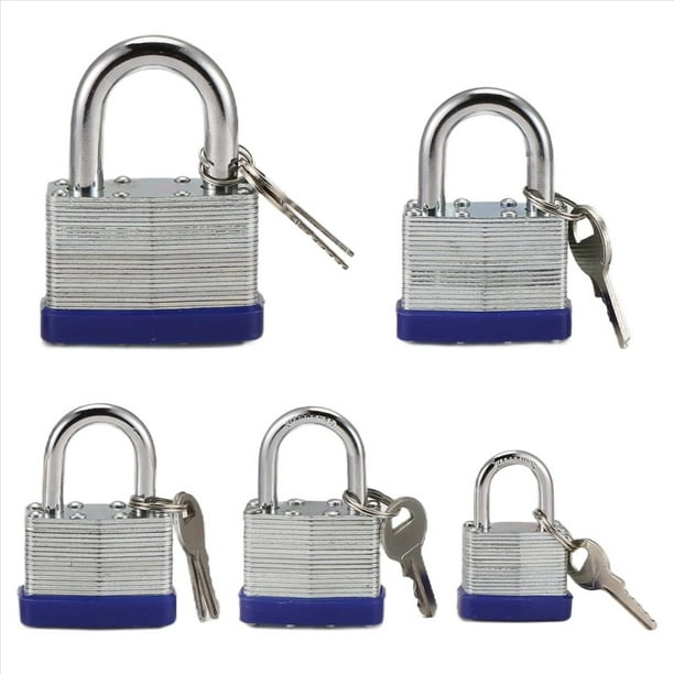 5 Candados para Exteriores, Cerradura de Puerta, Cerradura de Dormitorio, Cerradura de Gabinete, Antirrobo, A Prueba de Polvo, A Prueba de Herrumbre, Candado Engrosado