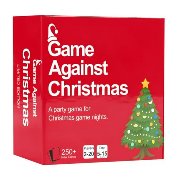Game Against Christmas – Hilarious Adult Christmas Party Cards, Fast Game Night Fun, Great Gift for Friendsmas & Secret Santa