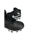 thumbnail image 4 of NEW Jordan 1 Retro MCS High Molded Mens Baseball Cleats Black White AV5354-011, 4 of 6