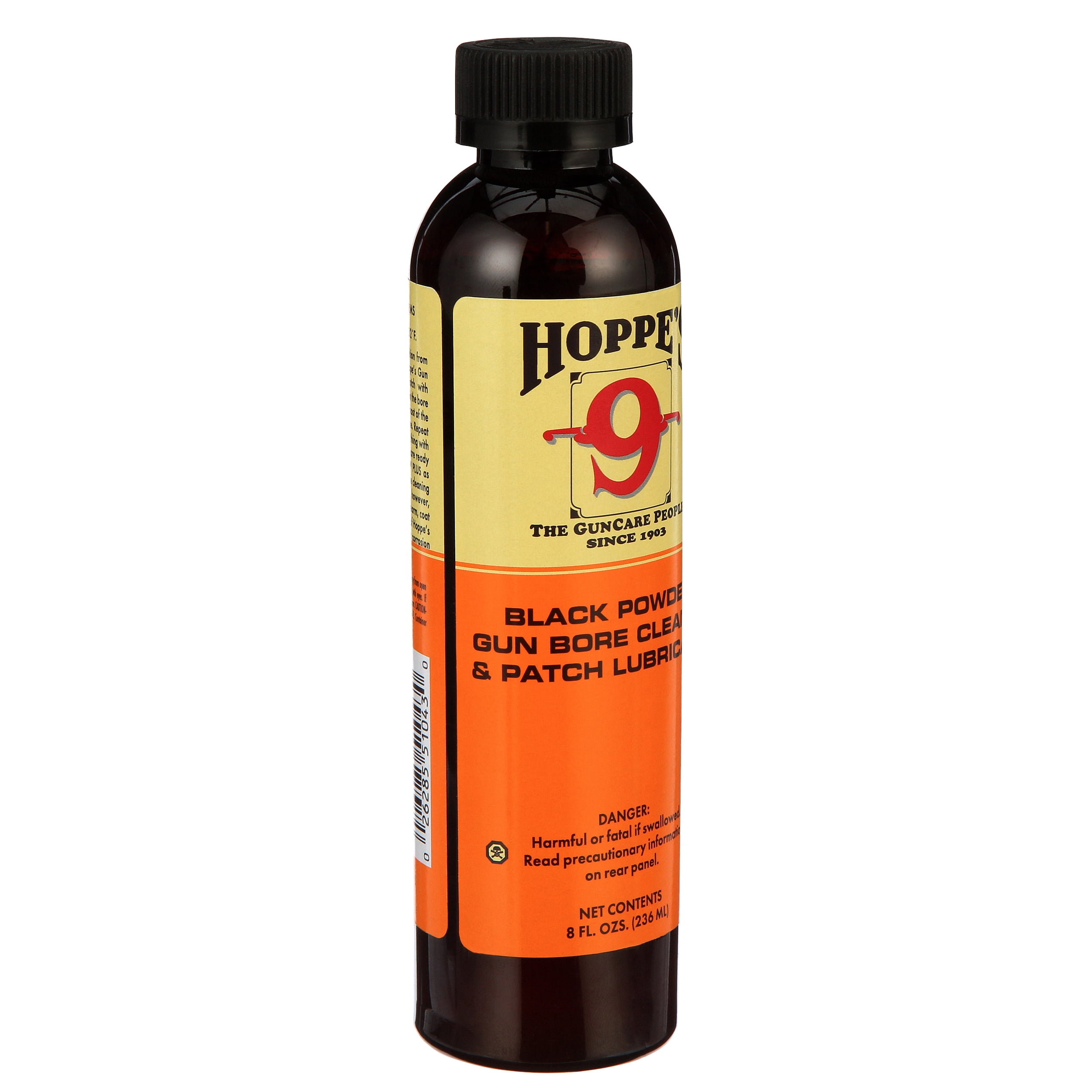 Hoppes No. 9 Black Powder Gun Bore Cleaner and Patch Lubricant, 8