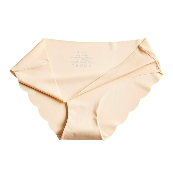 Iyufng Plus Size Panties for Women,Women's Panties Women Sexy Underwear Ice Silk Bikini Panties Silky Comfy Yoga Panties Briefs,Womens Panties