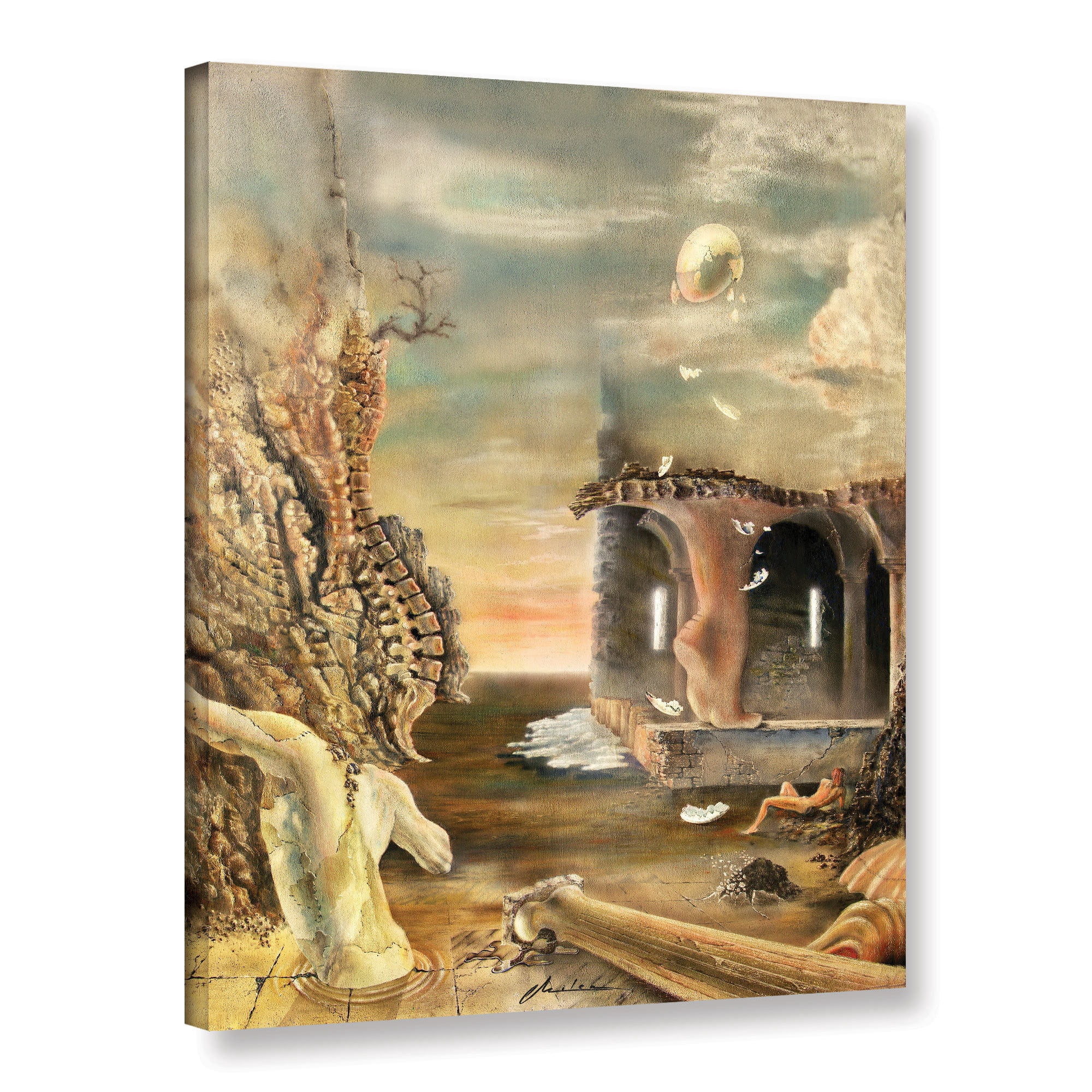 ArtWall Milen Tod "Astral Realm" Gallery-wrapped Canvas