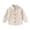 White, variant on Toddler Boys Girls Corduroy Button Down Shacket with Collared Neck and Chest Pockets Casual Outerwear Top 3-4 Years Jacket for Little Kids