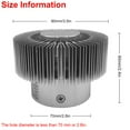 thumbnail image 3 of DYstyle RGB LED Ceiling Downlight 16 Colors Changing Panel Ceiling Lamp, 3 of 5