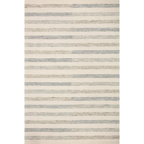 Chris Loves Julia x LoloiChris Ivory / Slate 5'-0" x 7'-6" Area Rug