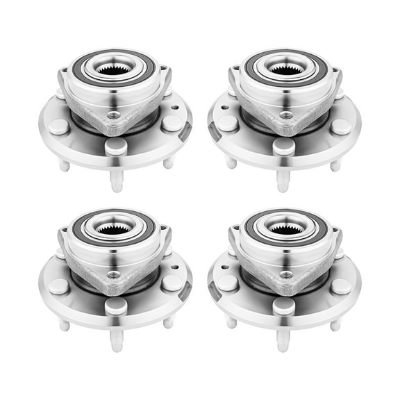 Set of 4 Front-Rear Wheel Hub Bearing Assembly For 2007-2016 GMC Acadia