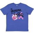 thumbnail image 3 of Inktastic My Grandma is a Fighter Breast Cancer Awareness Youth T-Shirt, 3 of 5