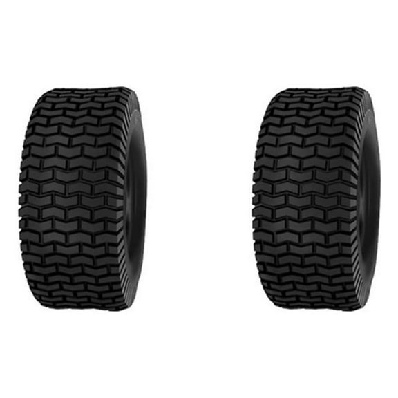 LOT of Two (2) 11x4.00-5 4 Ply Rated Tubeless Lawnmower Turf Tires