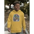 thumbnail image 2 of Cute Monster Animals Hoodie Juniors -Image by Shutterstock,  Small, 2 of 4