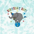 thumbnail image 4 of Inktastic Circus Elephant 1st Birthday Boy Boys Baby Bodysuit, 4 of 5