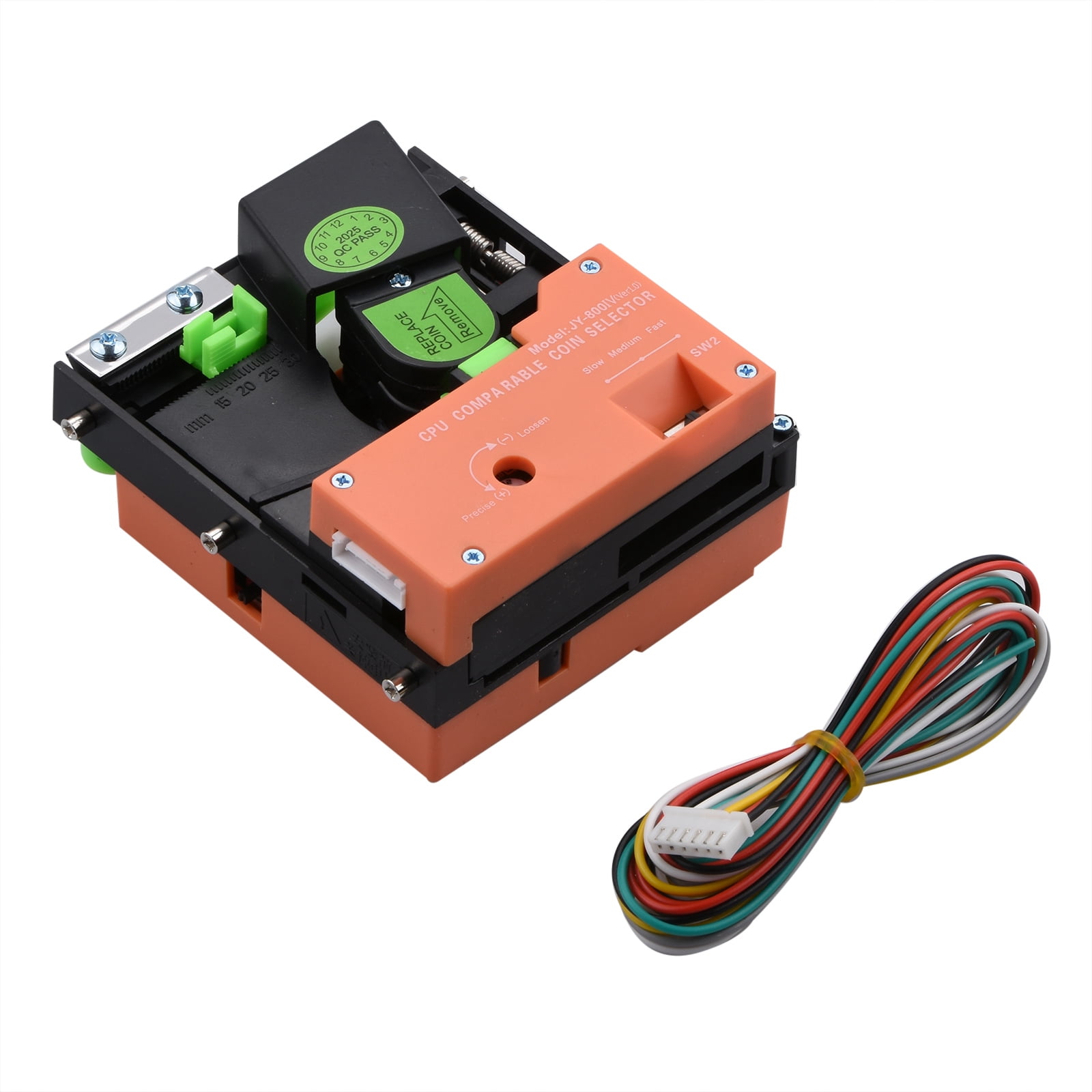 APPLAYERR DC12V ±10% Coin Selector 60mA ±5% Current For Commercial Vending Machine Arcade Game Self Service Kiosk for JY-800