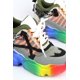 thumbnail image 2 of Tenis Sneakers Casual para Dama Hanna MX  HoneyDew Multicolor, 2 of 4