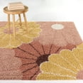 thumbnail image 3 of Mainstays Pink Floral Indoor Shag Rug, 7' 10"W x 10'L, 3 of 9