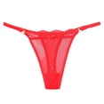 thumbnail image 3 of B91xZ sous-Vêtements pour Femmes en Coton Respirant Extensible, L Rouge, 3 of 5