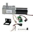 thumbnail image 2 of Moteur à Engrenages 12V, Mini Turbines Moteur à Engrenages avec Arbre de 8mm 5840-31ZY pour Robot Table Rotative Serrure de Porte Rideau Machine, Réduction de Vitesse de Turbos, 2 of 7