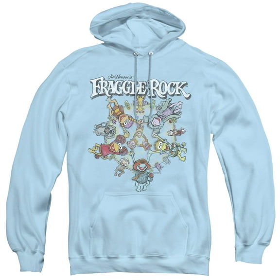 Fraggle Rock - Spinning Gang - Pull-Over Hoodie - Medium