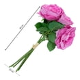 thumbnail image 3 of Bouquet Artificial Mainstays 40 cm Rosas Morado, 3 of 4