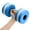 Blue, variant on Odeerbi 1 PCS Water Dumbbells for Pool Exercise EVA Aquatic Barbell Fitness Water Aerobics Equipment White
