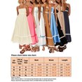 thumbnail image 4 of Bellella Robe d'Été de Plage pour Femme, Robe Maxi Bohème à Bretelles Spaghetti, Ample, Sans Manches, Évasée, Jaune, G, 4 of 4