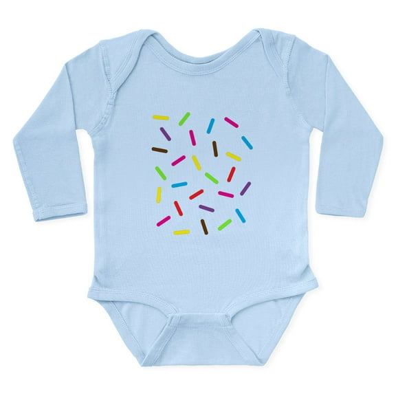 CafePress - Sprinkles Body Suit - Long Sleeve Cotton Baby Bodysuit