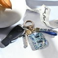thumbnail image 3 of Inadays Initial Letter Keychain Gift for Women Girls Bling Sparkly Cute Backpack Car Key Accessories Lanyard, 3 of 6