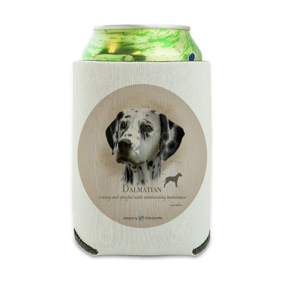 Dalmatian Dog Breed Can Cooler - Drink Sleeve Hugger Collapsible Insulator - Beverage Insulated Holder