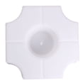 thumbnail image 4 of Garden Stone Patio Path Mold Set for Concrete Cement Walkway Paving, Reusable Stepping Stone Brick Maker, White, 4 of 8