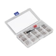 thumbnail image 1 of 600Pcs Ordinateur Vis Assortiment Kit Micro Tête Plate M2 M2.5 M3 avec Brosse de Tournevis (Argent), 1 of 14