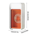 thumbnail image 3 of weibbin Portable Air Conditioner Fan Simulate Natural Wind 2 Speeds Cool Mist Spray Light for Home Office, 3 of 7