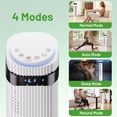 thumbnail image 5 of Atilioo Tower Fan with Remote, 35" Bladeless Standing Floor Fan with 5 Speeds, 64° Oscillation,12H Timer, Quiet Operation & Sleep Mode, White, 5 of 8
