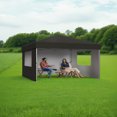 thumbnail image 2 of Soonbuy 10x10 Feet Instant Pop-Up Canopy Tent, 3 Detachable Sidewalls, 2 of 6