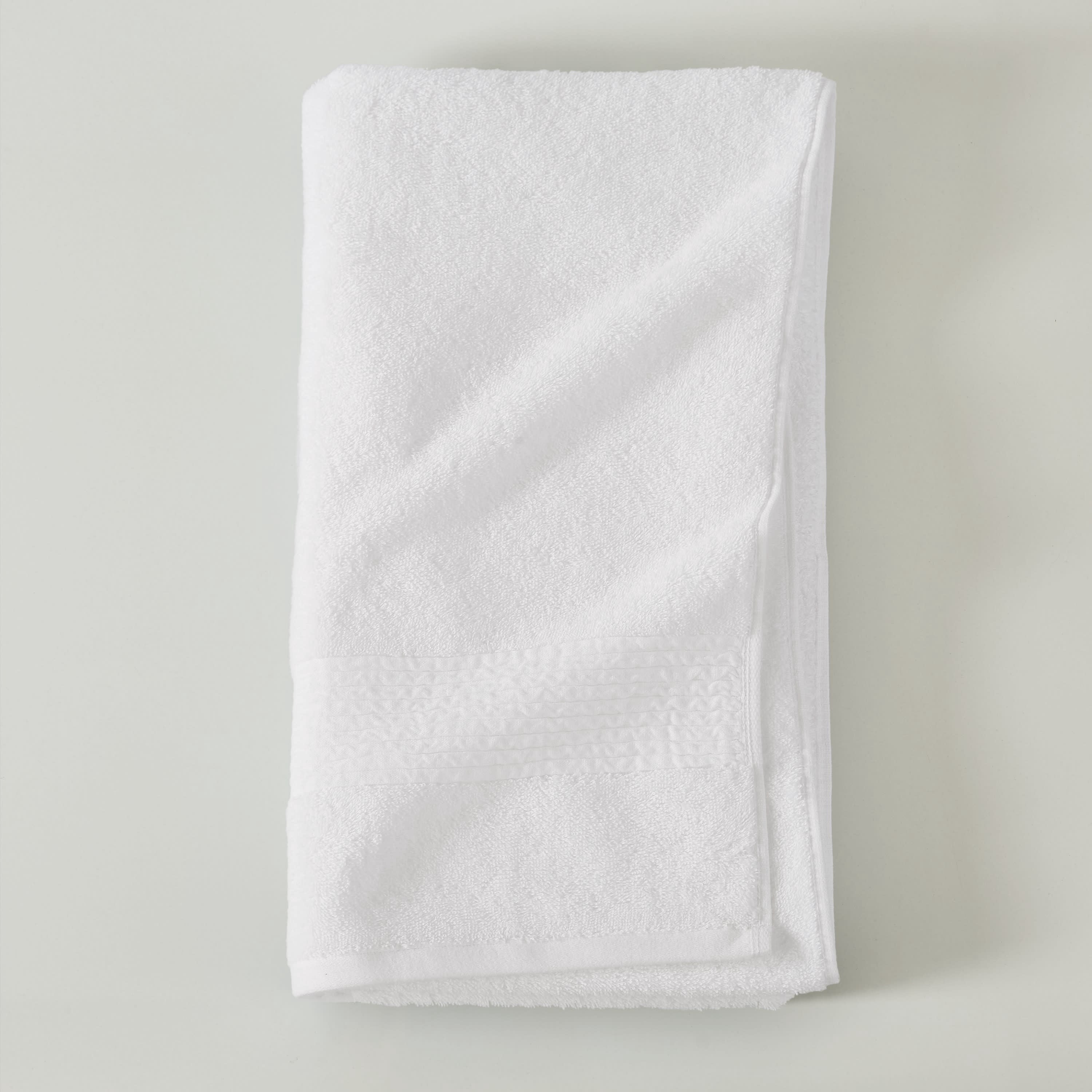 Cannon Cotton TENCEL™ 60% Cotton/ 40% TENCEL™  Bath Sheet in White, All Season, Adult Size, OEKO-TEX Certified