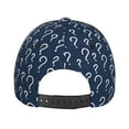 thumbnail image 4 of Baseball Cap, Question Marks Trucker Hats Women Dad Hat for Workouts - Baseball hat Adjustable Size, 4 of 7