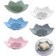 thumbnail image 1 of Jaboneras de silicona con escurridor - Jabonera de baño con forma de loto para ducha - Jabonera para fregadero - Jabonera con forma floral para bañera (paquete de 1/4), 1 of 8