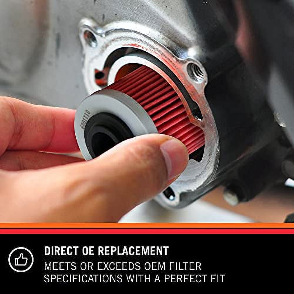 K&N Motorcycle Oil Filter: High Performance, Premium