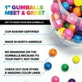 thumbnail image 7 of Candy Envy - Shimmer Gold 1Inch Gumballs - 2lb Bag - 6 Bags with Approximately 113 Gumballs Per Bag - North American Made & Kosher Certified, 7 of 7